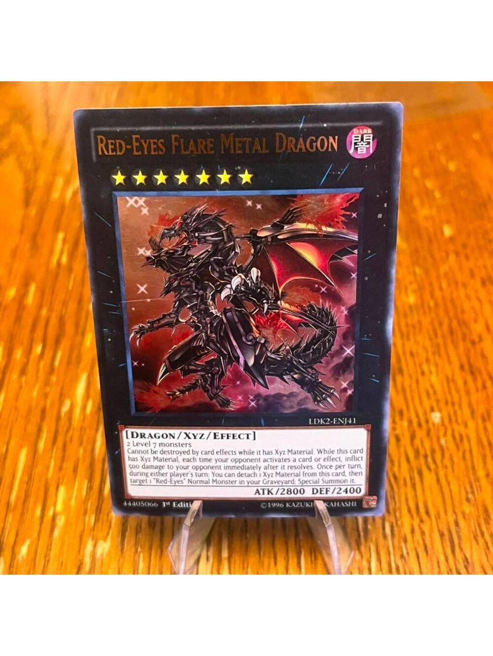 Red-Eyes Flare Metal Dragon LDK2-ENJ41 - 1st Ed Ultra Rare - ATK 2800